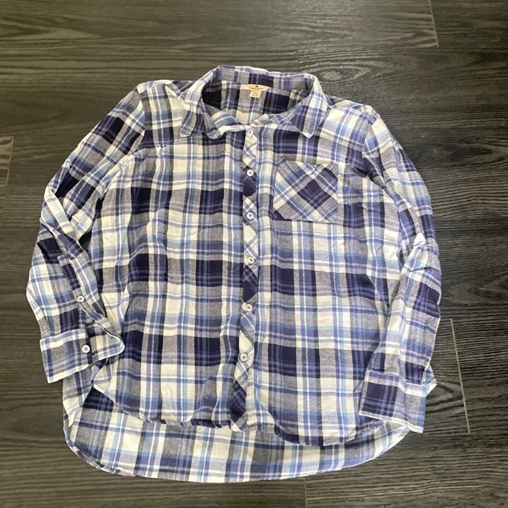 🍍WOOLRICH FLANNEL 🍍BUTTON DOWN 🍍SIZE XXL🍍M-1